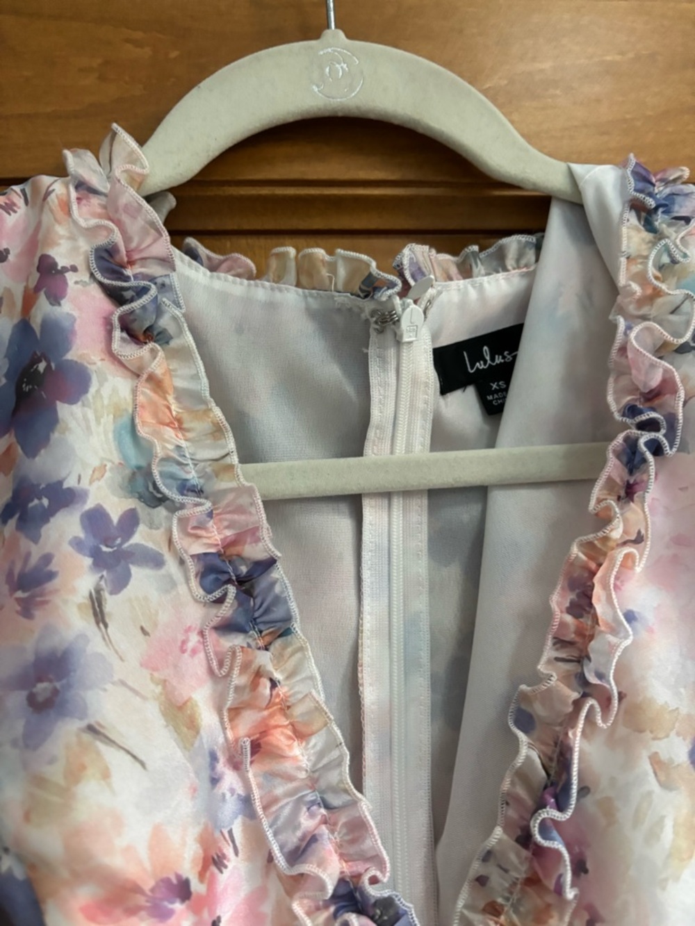 Exquisitely Adorable Multi Floral Tiered Ruffled - Picture 6 of 7